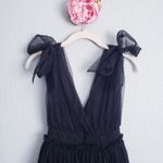 Revolve Thirty Thirty LA Black Tulle Mini Dress Photo 2