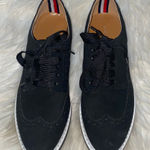 Tommy Hilfiger  Black and White Slip On Dress Shoes Photo 0