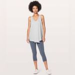 Lululemon ‎ knot a problem tank top light gray approximately size large Photo 1