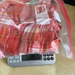 Anthropologie Pilcro Womens 1X Red Pink Plaid Flannel Button-Up Shirt Photo 10