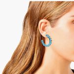 Kurt Geiger NWOT Kurt  Orange Hoop Earrings Photo 1