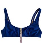 J.Crew Heritage Royal Blue Scoopneck Bikini Top Women's Swimwear Size Small NWT Photo 3