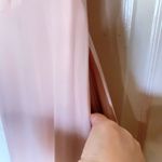 Birdy Grey Devin Convertible Dress Chiffon Pale Blush Pink Size XS Bridesmaid Photo 9