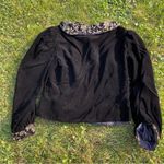 Vintage Velvet Formal Jacket Size 12 Photo 3