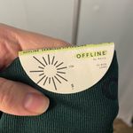 Aerie  ribbed NWT offline green 7/8 leggings size small long‎ Photo 4