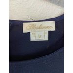 Shoshanna  Mercurey Short-Sleeve Mini Tulip Dress Navy size 12 Photo 1