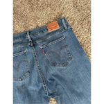 Levi's Levi’s Curvy Bootcut Blue Denim Jeans Medium Wash Women’s W33 L32 Mid Rise Flare Photo 6