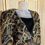 Bonne Foi Vintage 1980s Cropped Black Gold Cotton Corduroy Blazer Jrs 13/14 NWT Size undefined Photo 1