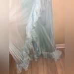 Mac Duggal Couture Beaded Seafoam Ruffle Gown Dress One Shoulder Pageant 12 Photo 3