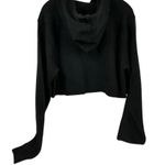 J. America Ohio State Women's XL Black Cropped Hoodie Graphic Casual Photo 7