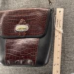 Brighton  Bucket Bag Medium Blag‎ and Brown Crocodile Photo 3