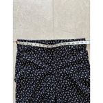 Chico's  Pants Womens 12P Black Pull On Stretch Wide‎ Leg Cropped Career Casual Photo 7