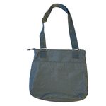 Baggallini  Gray Nylon Zip Entry Crossbody Bag Travel Pockets Lightweight Purse Photo 1