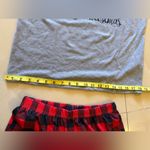 PatPat Women Christmas Pajamas Set red gray comfy size small spandex polyester Photo 8