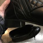 Neiman Marcus Women’s Size 9 Quilted Lace Up Black Boots Photo 9