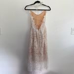 Chicwish  Moonlit White Lace Crochet Open Tie Back Midi Dress XS Photo 4