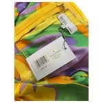 Danielle Bernstein New  WeWoreWhat Dress Womens Small Yellow Purple Strapless 70s Photo 9