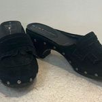 Nine & Co. black PO-NOWADAY-K leather clog size 8 in great condition! Photo 0