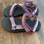 Teva  Colorful Diamond Pattern Sandals Photo 4