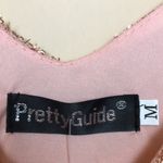 Pretty Guide NWT  Women’s 1920’s Inspired Sequin Metallic Rose Gold Sheath Dress Photo 8