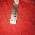 Entro  Orange & White Shirt Is M but fits … Photo 3