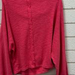 Free People  We the Free Coral Boatneck Top size XS Photo 5