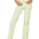 Rag and Bone Princess Polly Butter Yellow Blue Ivy Floral High Waist Stretch Jeans Pants Sz S Photo 0