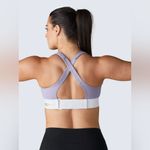 SHEFIT Ultimate High Impact Criss Cross Sports Bra in Victorious Purple 3Luxe Size undefined Photo 3
