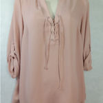 American Dream  Medium Womens Blouse Pink‎ Photo 0