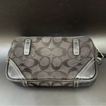 Coach Black Jacquard Canvas Fanny Pack Waist Belt Bag NO BELT Photo 11