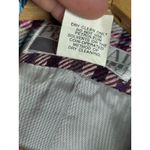 Leslie Fay  Personal Skirt Suit Size 8 Plaid Check‎ WOOL-BLEND Vintage Blazer Photo 6