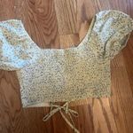 Pastel Yellow Top Size M Photo 1