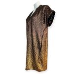 Johnny Was Ombre Gold Sequin Alma V-Neck Dress Size L NEW Photo 4