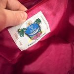 Sun n' Sand Retro Rainbow Straw Beach Tote Bag Pink Photo 4