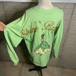 Disney Spirit Jersey Rare Light Green Tiana Glitter Crown Spirit Jersey Size XL Photo 2