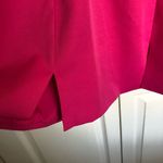 Luxxel Pink  Double Slit Open Back Puffy Sleeve Dress Size L Photo 5