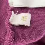 Suzie Kondi The Samos Burgundy Velour‎ Velvet Sweatshirt Pullover Athleisure Med Red Photo 6