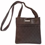 Gucci GG vintage canvas & leather crossbody Photo 2