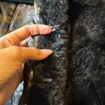Sashimi Black Faux Fur Cropped Jacket Chic Bolero Coat 3/4 Sleeve Trendy Coat S Photo 7