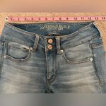 American Eagle 🆕 Artist Crop Super Stretch Jeans. Size 2 Regular, Jegging. NWOT Photo 6