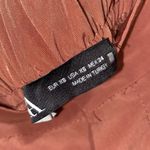 ZARA  cargo joggers satin silky smooth elastic waistband & hem xs terra cotta Photo 2