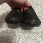 Dansko  Black and Copper Snakeskin Pattern Shoes Photo 1