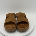 UGG  Koolaburra Tizz Platform Sandals Womens Sz 9 Chestnut Brown Slip On Strappy Photo 2