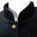 Vintage Liz Sport women's‎ black velvet blazer, size M Size M Photo 6