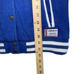Majestic Chicago Cubs Baseball Bomber Jacket Royal Blue White Varsity Small Photo 11