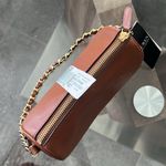Ralph Lauren Lauren Emelia Shoulder Bag in TAN, Retail $250 Photo 10