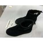 Steve Madden Womans Tommy 10 M Black Lined Pull On Ankle Boots Photo 2