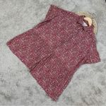 Natural Life  Women’s Button Down Tunic Top Shirt Dress Oversized Boho L/XL Photo 0