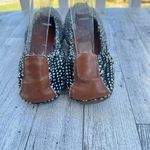 Lucky Brand Shoes Emmie Ballet Flats Women’s Size 8M Black Cream Print Fabric Photo 3