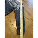 Tiara International Fair Isle Cardigan‎ Women Measured Blue Nordic Christmas VTG Size undefined Photo 4